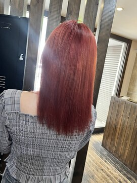 モレッティウィズリゴヘアー(Moretti with RIGO hair) 赤髪