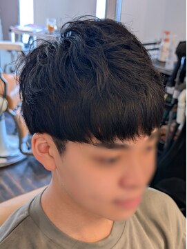 ボイスバーバー 高野店(VOICE BARBER) ポイントストレートパーマ