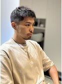 メンズベリーショート　クロップスタイル