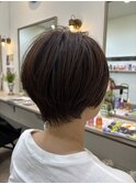 ふんわりショートヘア