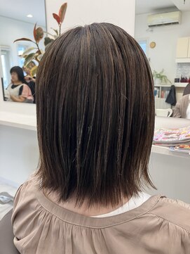 サロンドノア(Salon de NoA) 外ハネ×ハイライト