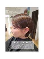 アルス ウィズ アクロス オモテサンドウ(aluss with AKROS omotesando)&nbsp;小顔ショートスタイル