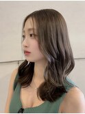 レイヤーカット/ミディアムレイヤー/レイヤー/韓国ヘア/北綾瀬