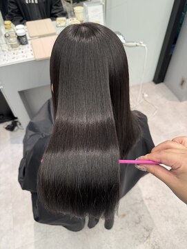 ミッシュバイアーバン(misch by urban.) 黒髪/髪質改善トリートメント/ハイ透明感カラー