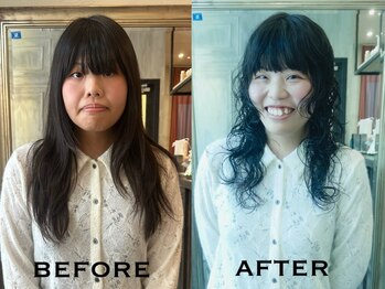 casica パーマ/髪質改善/カラー