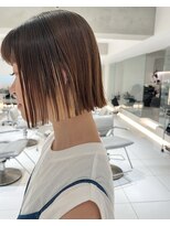 レイズ 国分寺店(RAYS)&nbsp;切りっぱなしボブ・ぱつっとボブ・イヤリングカラー[国分寺]