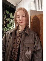 ネイビー(nvy)&nbsp;シアーベージュレイヤー