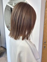 ルネ 北千住(Renee)&nbsp;切りっぱなしボブ/ボブ/ミルクティーベージュ/北千住