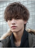  ビジネスヘア就活ヘアツーブロック刈り上げ韓国メンズ