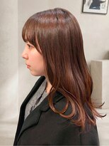 ジプソ 池袋西口(Gypso)&nbsp;透明感カラー×髪質改善　チョコブラウンカラーカット