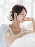 【ご褒美】カット+プレミアムカラー+癒しプチスパ+TR+ご自宅用リンケージTR付