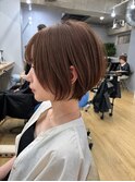 ショートカット/ハイライトカラー/イルミナカラー[鹿児島中央駅]