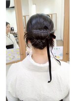 イタクラ 赤道店 (ITAKURA)&nbsp;リボンカチモリヘア/カチモリヘア/ヘアセット/ヘアアレンジ