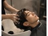 【ヘッドスパメニュー】メンズカット＋クレンジングヘッドスパ