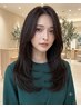 【透け感カラー】カット+イルミナカラー+サブリミックTR ¥12900