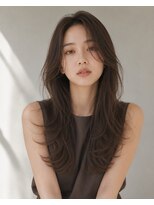 サンク(thank)&nbsp;夏の軽やかロング。ニュアンスベージュロングレイヤー