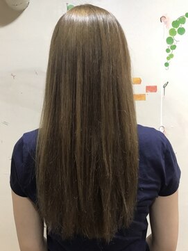 ビグディーサロン 武庫川(BIGOUDI salon) ハイ透明感ダブルカラー☆アッシュベージュ