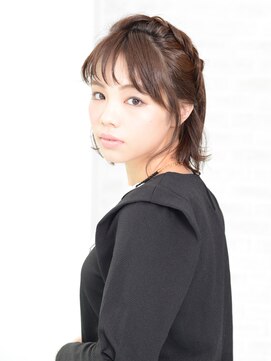 アース 新松戸店(HAIR&MAKE EARTH) カチューシャ風編み込みアレンジ【ＥＡＲＴＨ新松戸店】