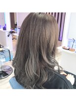 ヘアーディア(Hair...DiA) 極細ハイライト＆グラデーション/オリーブベージュ@30代40代50代