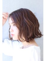 アンドヘアー 西葛西(&-HAIR)&nbsp;【西葛西&-HAIR】透け感のある柔らか外ハネボブ