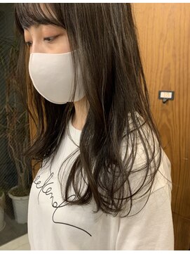 アリスバイアフロート 自由が丘(ALICe by AFLOAT) 〇ブリーチなし 透明感 オリーブベージュ