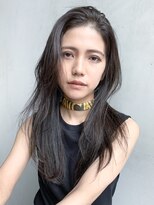 アイティー バイ アルバム 浦和店(IT by ALBUM) ナチュラルストレート_オリーブカラーハイライトカラー_7793