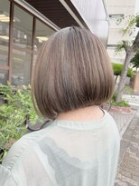 ヘアメイク 想倶楽部 ハイライトボブ