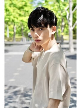 ヘアーラウンジ エゴ(Hair Lounge EGO) 伸びが気にならない2ブロショート　ニュアンス韓国マッシュ