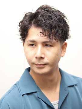 ヘアーアンドグルーミング ヨシザワインク(HAIR&GROOMING YOSHIZAWA Inc.) 【ヨシザワ人形町】ツーブロックスパイラルアップバング