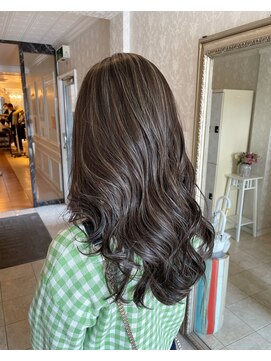 ヘアスタジオ アルス 御池店(hair Studio A.R.S) ハイライトグレージュ #デザインカラー