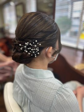 クレア(Crea) 編み込みアレンジ