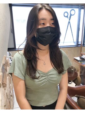 ヘアリゾートエーアイ 新宿西口店(hair resort Ai) ロングのレイヤースタイル