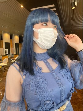 グランツ ヘアーデザイン(GLANZ HAIR DESIGN) blue