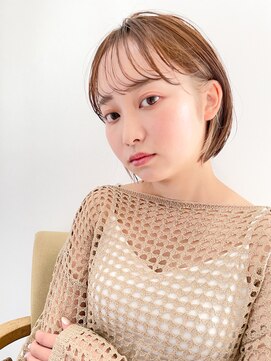 ロンドアジュール 横浜(Lond azur) 肩につかないコンパクトミニボブ