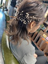 エミタス 三年坂(Emitas)&nbsp;ゆるふわハーフアップ