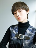 アルテヘアー(arte HAIR)&nbsp;【arteHAIR】マッシュショート×ブリーチありグレージュカラー