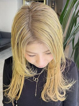 ロナ 岡崎竜美丘店(RONA) ルーツカラー/ホワイトベージュ/ハイトーン/岡崎