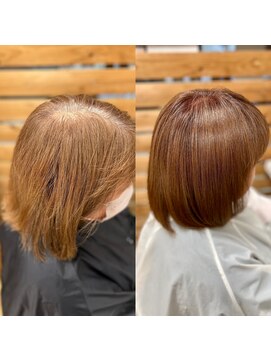 ピッカヘアーデザイン(PICKA hair-design) ミルクティー　ブラウン