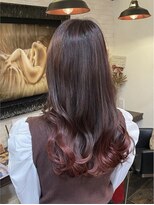 ボアップ(boappu)&nbsp;裾カラー/ラベンダーピンク