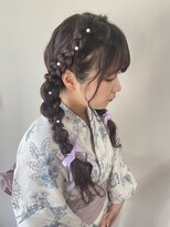 ジェイエルビー(JLB) 【JLB.moe】浴衣着付け&編みおろしツイン