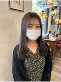 ラベンダー/ブリーチなし/パーソナルカラー/髪質改善