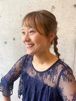 エミュ 天文館店(eMu) 編みおろしアレンジ