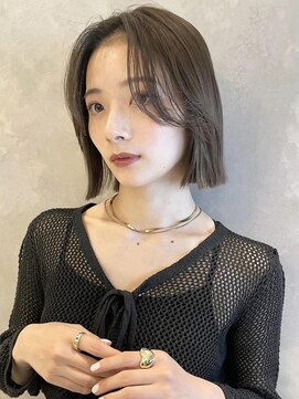 トルネード(TORNADO) 韓国風切りっぱなしボブ 髪質改善 小顔カット A1120