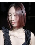 ブリーチカラーハイライトダブルカラー髪質改善トリートメント