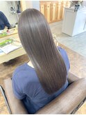 グレージュカラー×髪質改善トリートメント