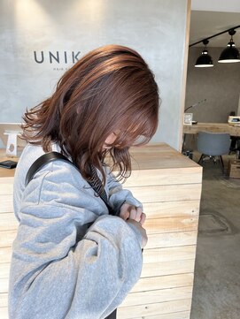 ユニカ(UNIKA) brown × pink