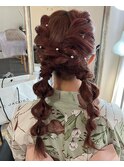 浴衣ヘアアレンジ