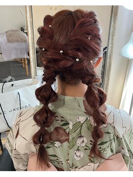アマンダ(AMANDA) 浴衣ヘアアレンジ