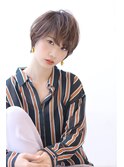ハンサムショートチョコレートブラウン