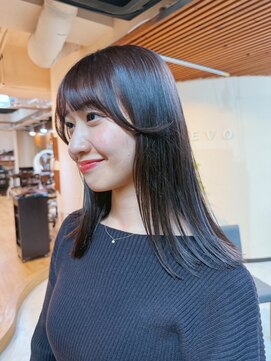 ロウバイレボ 柏(lou by revo) ミディアム/韓国風/レイヤーカット/顔回りカット/柏駅